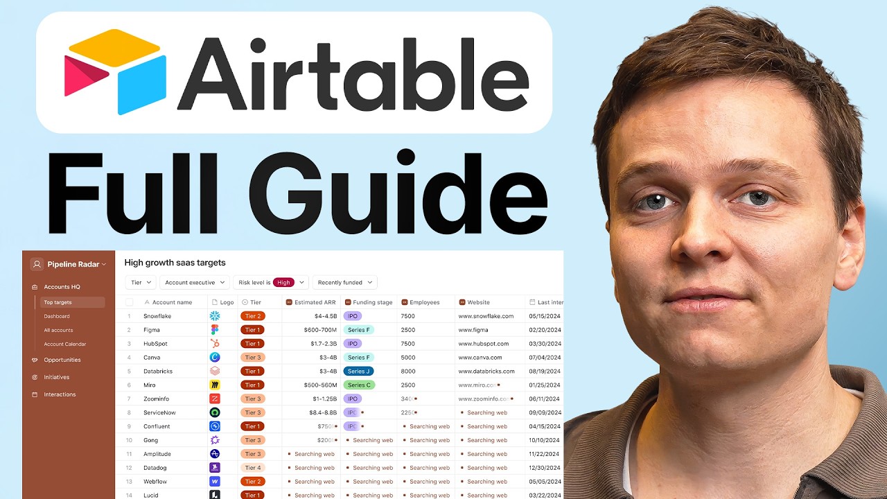 Learn Airtable in 25 Minutes (Crash Course)