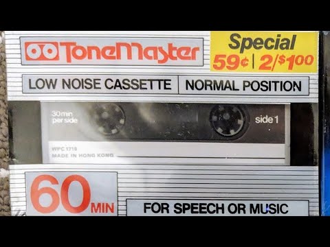 Unwrapping a Walgreens ToneMaster!? And Biasing a Radioshack Supertape LN, Fuji DR-I