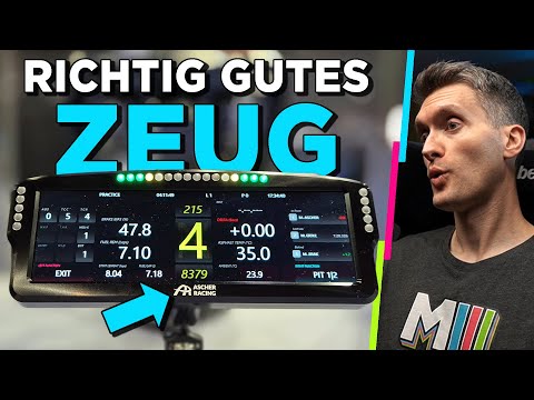 The new Ascher Racing Dashboard and Tracktime Series One Rig | Booth Tour Sim Racing Expo 2025