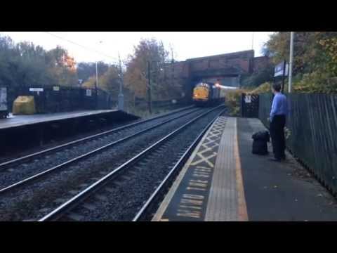 (HD) DRS 37609 + 37605 Derby - Neville Hill test train