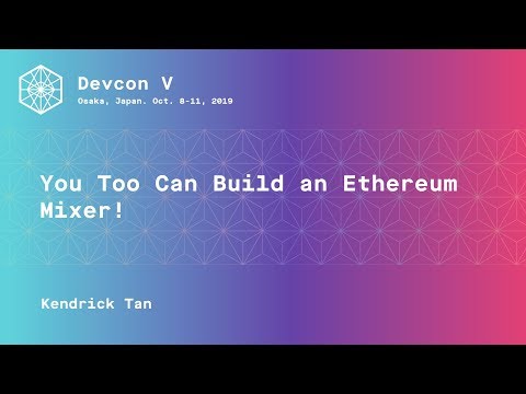 You Too Can Build a Ethereum Mixer! preview