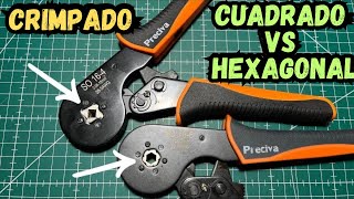 Comparativa Crimpado Cuadrado vs Hexagonal | Comparativas🤼
