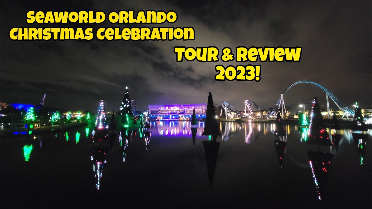 SeaWorld Orlando | Christmas Celebration | Tour & Review 2023