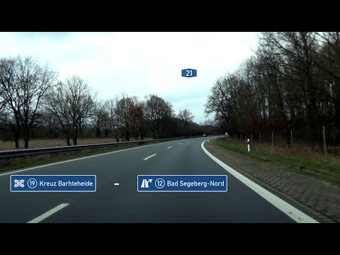 🇩🇪 A21: AK Bargteheide - AS Bad Segeberg-Nord (3,5x)