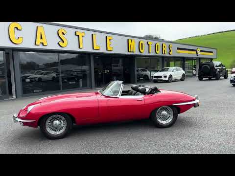 1969 JAGUAR E-TYPE 4.2 DROPHEAD Manual for sale at Castle Motors