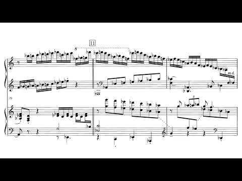 Nikolai Kapustin - Piano Concerto No.2, Op.14 (Score-Video)