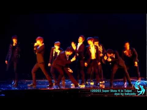 【HD】120203 Super Show4 in Taipei - Sorry Sorry