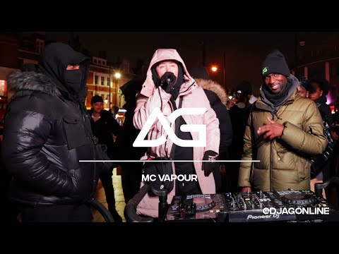 MC Vapour Live at King's Cross | DJ AG