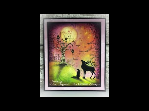 Lavinia stamps ‘Hope happiness and faith’