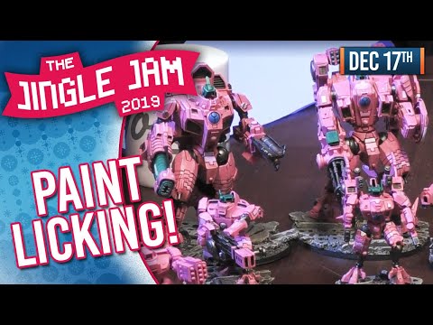 JINGLE JAM 2019 DAY 17! - PAINTLICKERS! - 17/12/19