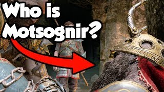 The Story of Motsognir the Evil Dwarf King - Exploring the Mythology Behind God of War 4 (SPOILERS)
