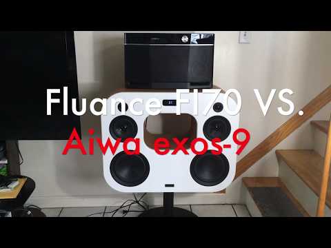 Fluance  Fi70 Vs. Aiwa Exos-9 (bluetooth speakers) Overview and soundtest