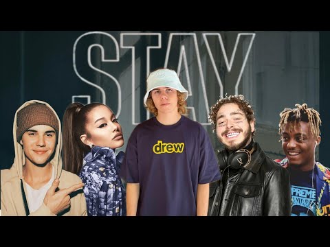 The Kid Laroi _ " STAY " _ (feat. Ariana Grande , Post Malone , Juice WRLD & Justin Bieber )