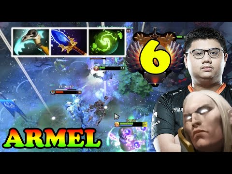 33 KILLS ARMEL TOP TIER INVOKER NO MERCY ENDLESS KILLING VS TINKER SPAMMER | DOTA2ORBS