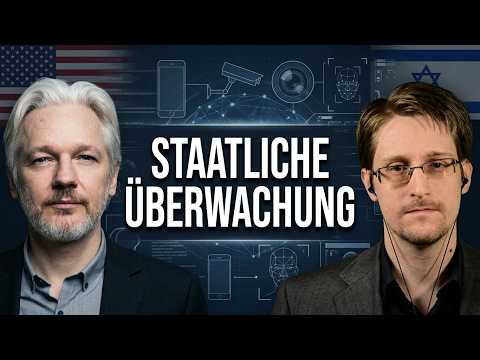Snowden & Assange warnten: Der Überwachungsstaat wächst weiter Video-Thumbnail von YouTube