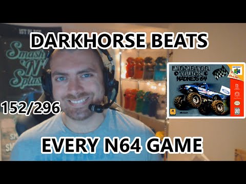 Monster Truck Madness 64 - Darkhorse Beats EVERY N64 Game - The Great N64 Challenge