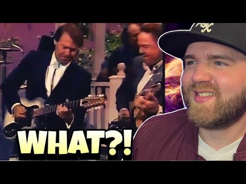 Rapper First Time Reaction - Glen Campbell & Roy Clark Play "Ghost Riders in the Sky"