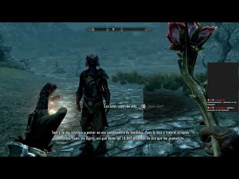 Focus en misiones - Skyrim Máxima dificultad - Modo Supervivencia activado.