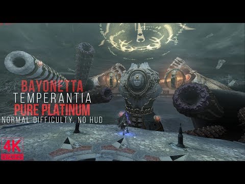 Bayonetta - Temperantia Boss Fight Pure Platinum (4K 60FPS)