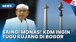 SAINGI MONAS! Dedi Mulyadi Ingin Buat Tugu Kujang di Kota Bogor Sebagai Simbol Jawa Barat