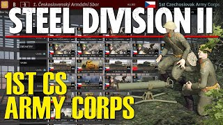 1ST CZECHOSLOVAK ARMY CORPS! Steel Division 2 Battlegroup Preview (Battle of Dukla Pass DLC)