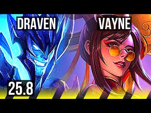 DRAVEN & Neeko vs VAYNE & Thresh (ADC) | EUW Master | 25.8
