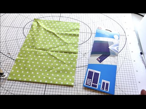 Sylvie unpacks the ironing rulers from useful helpers