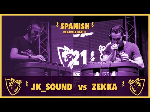 JK_SOUND vs ZEKKA - Loopstation Semifinal - Spanish Beatbox Battle 2018
