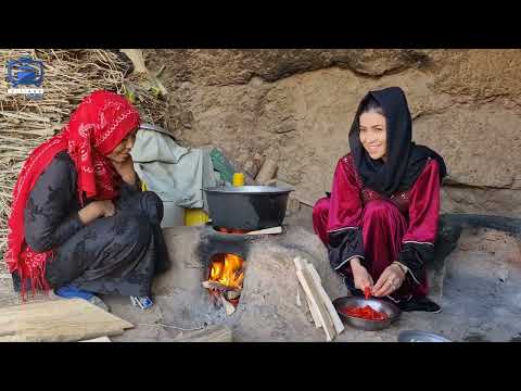 2,000 Years of Cave Living in Afghanistan | Cooking Nourishing Lentil Stew in a Hidden World