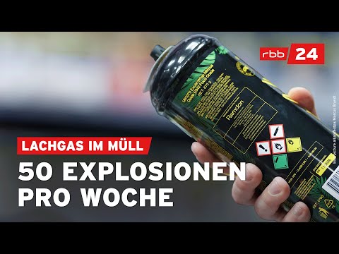 Darum sorgt Lachgas für Millionenschäden bei der BSR