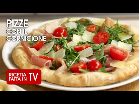 PIZZA CON CORNICIONE di Benedetta Rossi 🍕 Ricetta TV Fatto in Casa per Voi