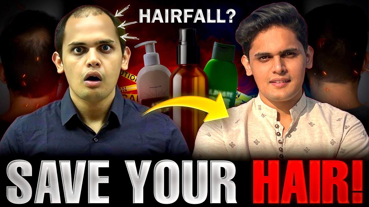 5 Steps to Stop Hairfall in 7 Days 🤯| SAVE YOUR HAIR Naturally| Prashant Kirad