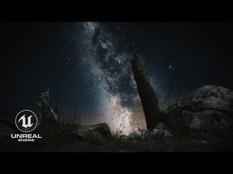 Stunning Milky Way Timelapse: Created and Rendered in Unreal!