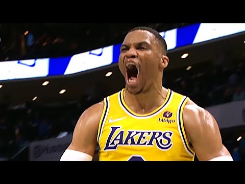 Russell Westbrook BEST Plays as a Lakers Uniform !
