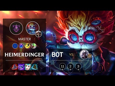 Heimerdinger Bot vs Syndra - EUW Master Patch 10.7