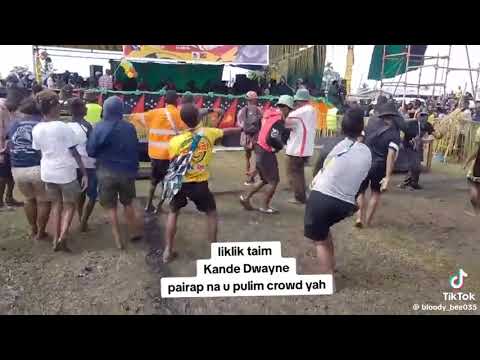 #Kande_Dwayne_Kulung Lewa live performance, Wewak Somare Shield 🛡️🛡️