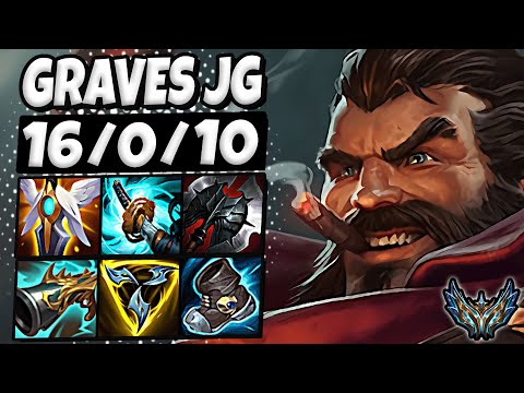 Graves vs Nidalee [ Jungle ] Lol Korea Challenger Patch 13.19 ✅