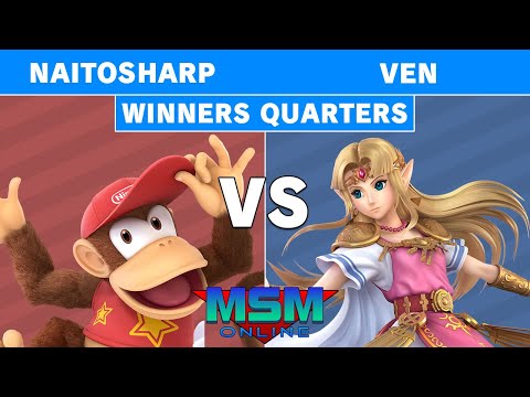MSM Online 57 - NaitoSharp (Diddy Kong) Vs. Sugoi | ven (Zelda) - Winners Quarters