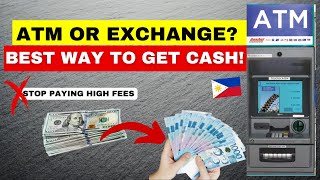 How to Access Money in the Philippines Best ATMs  Currency Exchange Tips
