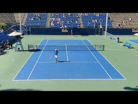 Rudy Quan (UCLA) vs Peter Makk (USC) College Tennis
