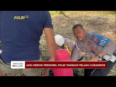 AKSI BRIPKA RICO BAWA ANAK ISTRI TANGKAP PENCURI DI LAMPUNG
