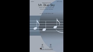 Mr  Blue Sky (SATB Choir) - Arranged by Roger Emerson