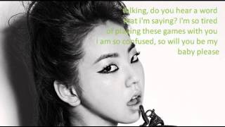 Wondergirls Be my baby [Eng version + Lyrics]