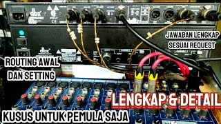 Video thumbnail for setting crossover dbx 234xl kusus untuk pemula saja❗ by muklek audio