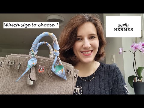 HERMÈS BIRKIN 25 vs 30 - the differences and my experience