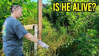 This Backyard is HIDING MORE than just weeds, Didn't EXPECT THIS..