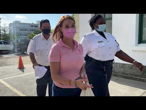 Jasmine Hartin is Remanded to the Belize Central Prison