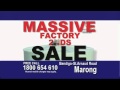 Massive Factory Seconds Sale TV Commercial