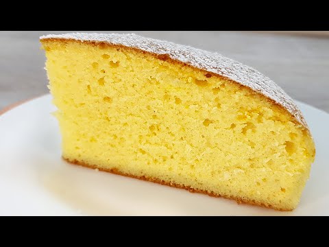 ITALIAN cake without weighing or 12 spoons. A simple recipe, cake in 1 minute! # 052