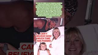 Hulk Hogan and his first wife Linda in a rare photo taken at a hospital 35 years ago